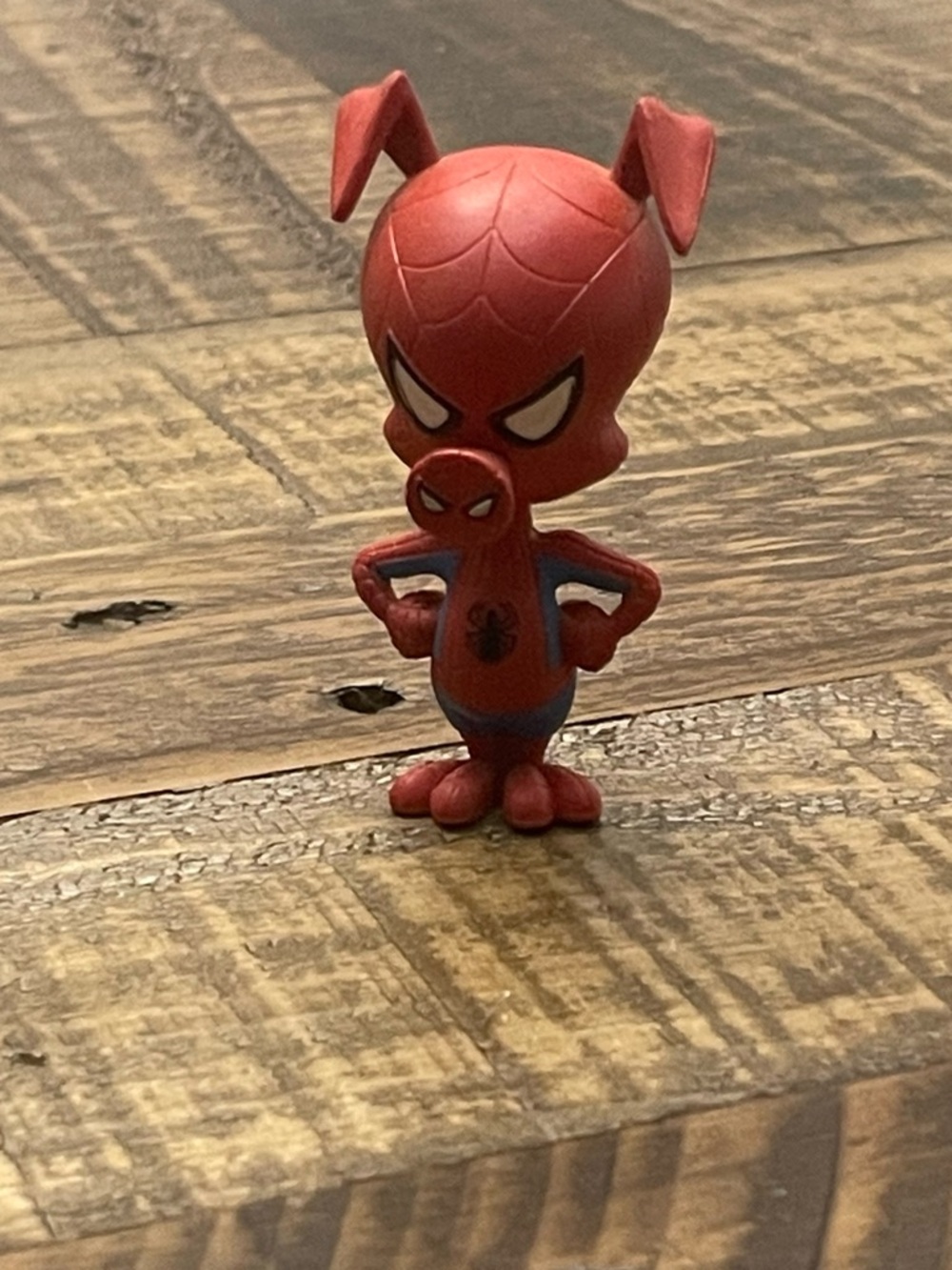 action figure of Peter Porker, also known as Spider-Ham
